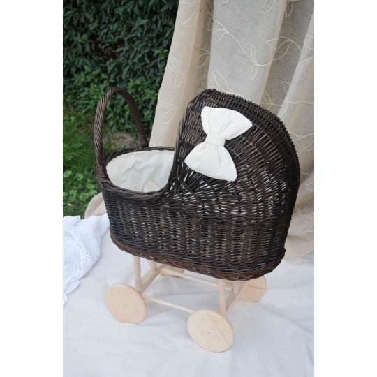 Carucior pentru copii de culoare marron