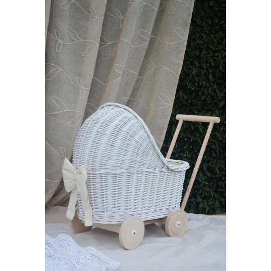 Cărucioare din ratan alb pentru copii ieftine