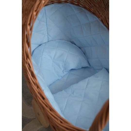 Jucărie pentru copii, cărucior pentru păpuși, făcută manual.