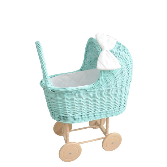 Tarcătură turcoaz pentru păpuși, țesută manual