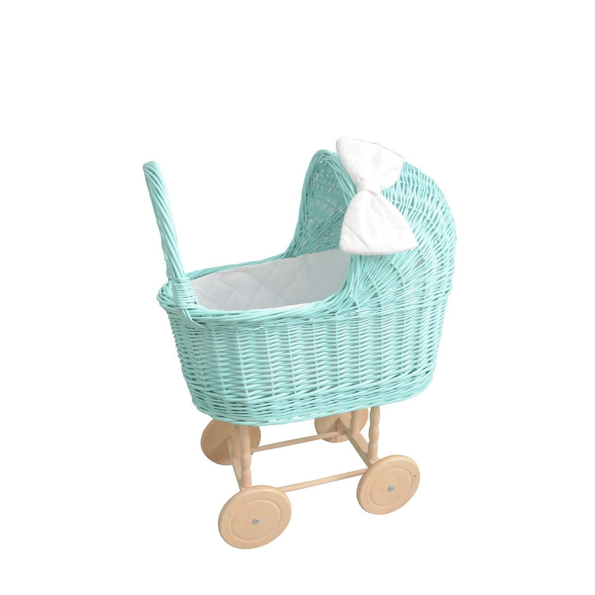 Tarcătură turcoaz pentru păpuși, țesută manual