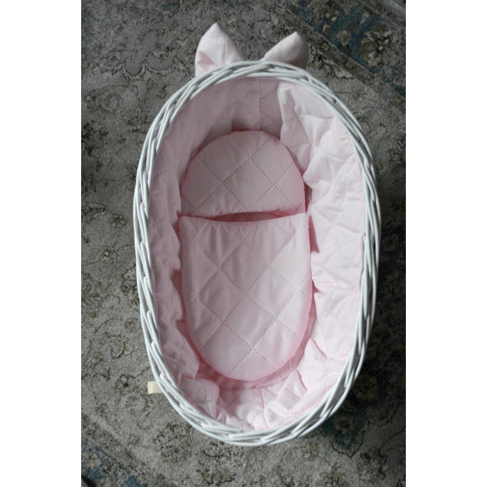 Cătelă stabilă pentru păpuși de culoare albă