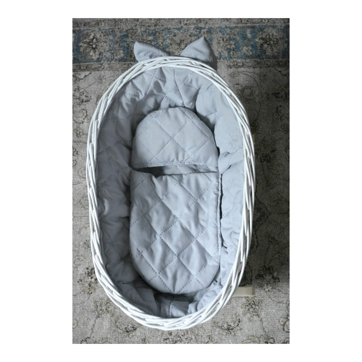 Leagăne pentru păpuși de calitate în culoarea gri