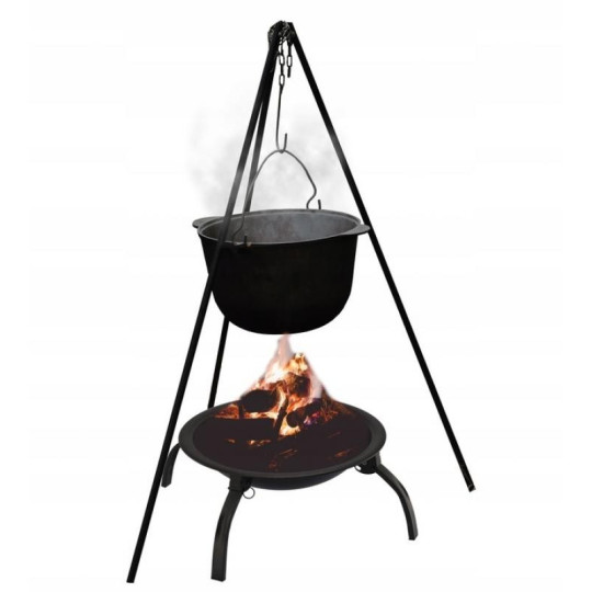 Grătar de grădină de calitate, de culoare neagră