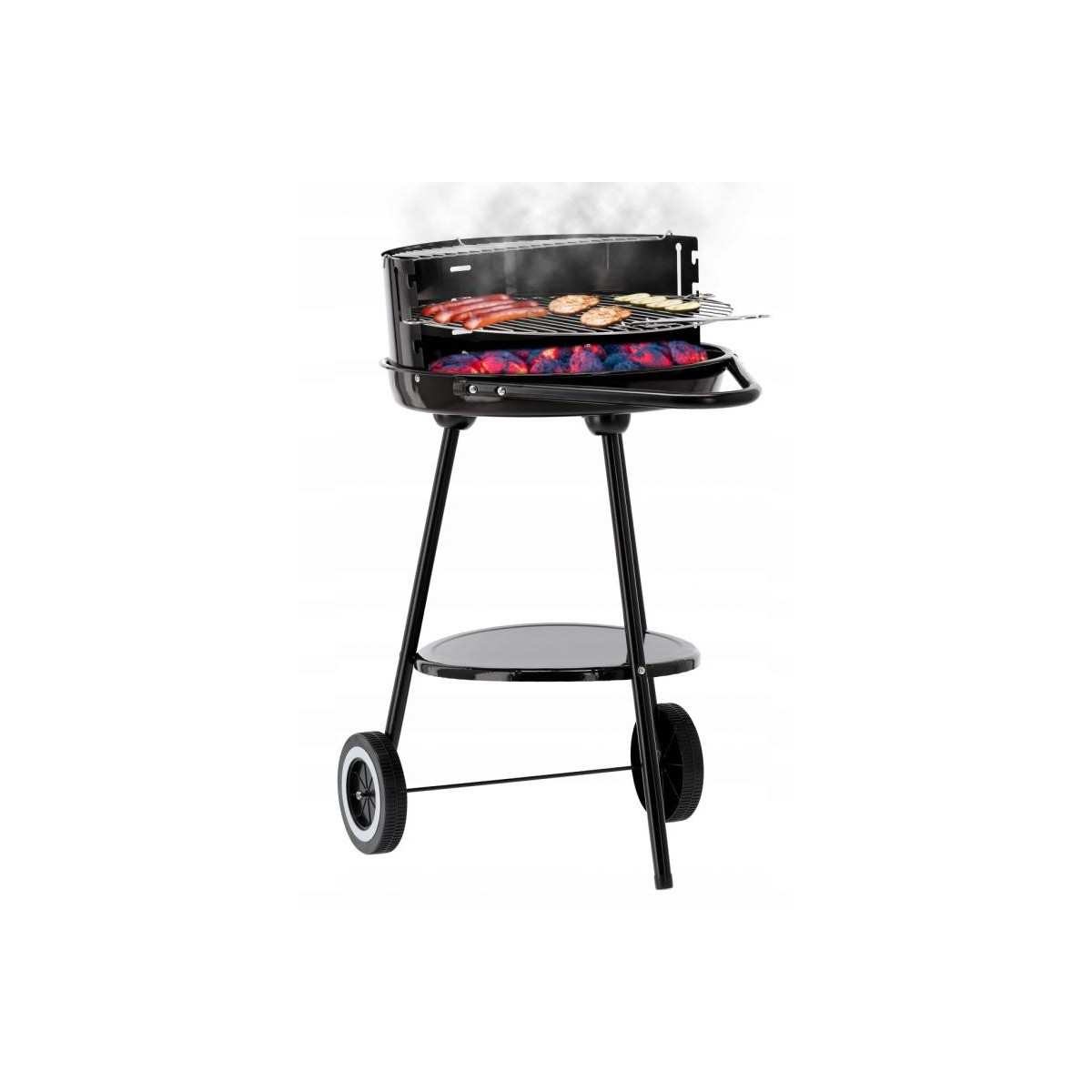 Grătar de calitate pe cărbune 58x44x72 cm