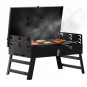 Grătar de camping portabil cu accesorii 44x23x48 cm