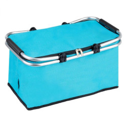 Kos de picnic de calitate, de culoare albastră