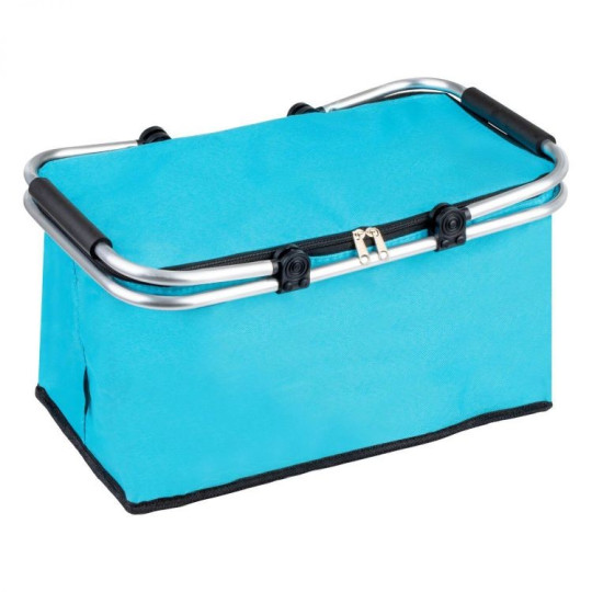 Kos de picnic de calitate, de culoare albastră