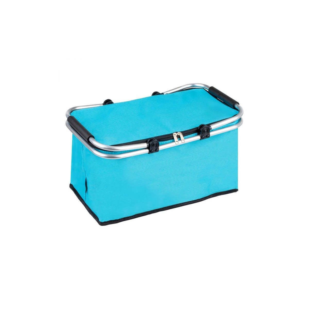 Kos de picnic de calitate, de culoare albastră