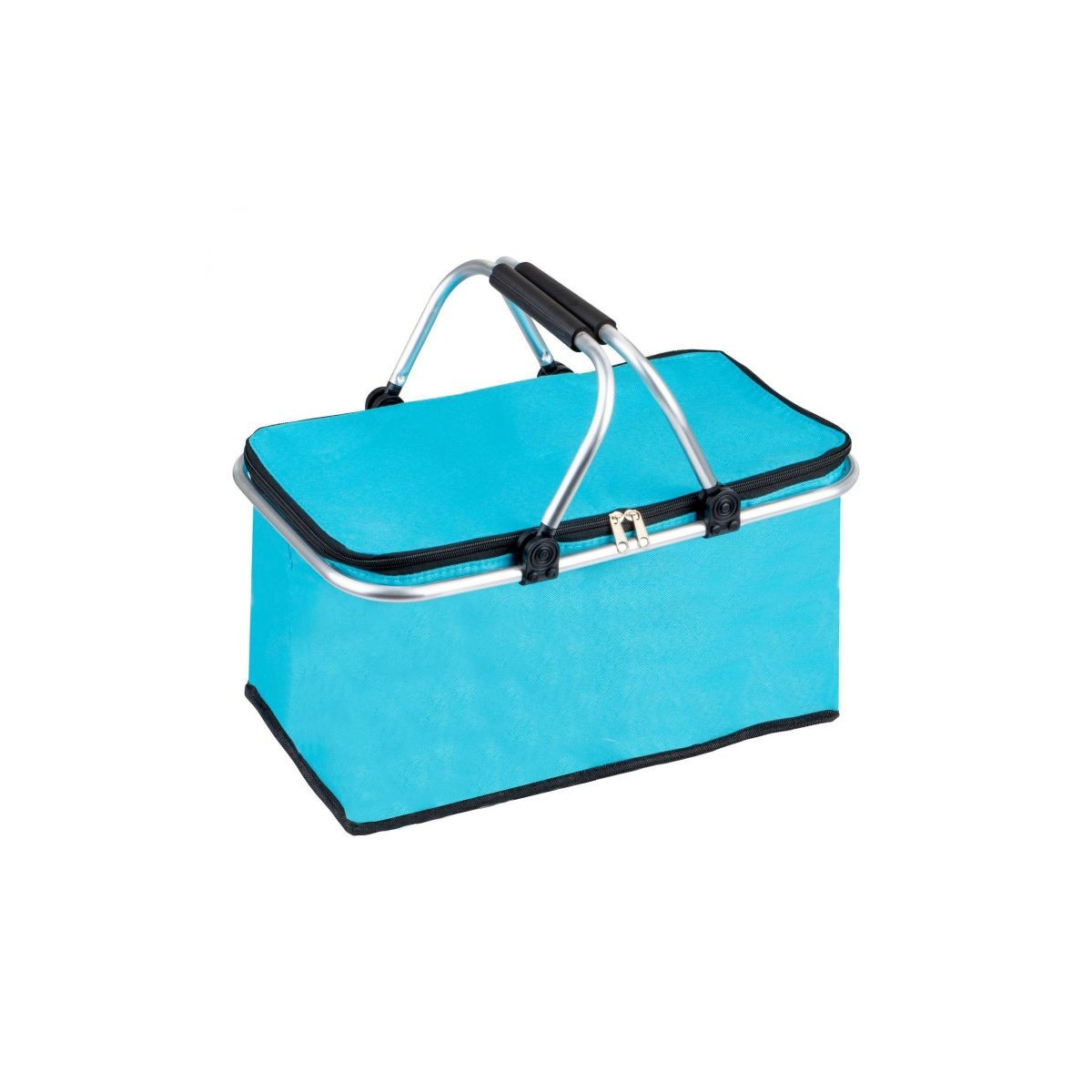 Kos de picnic de calitate, de culoare albastră