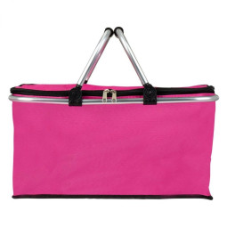 Rucsac termic pentru picnic roz