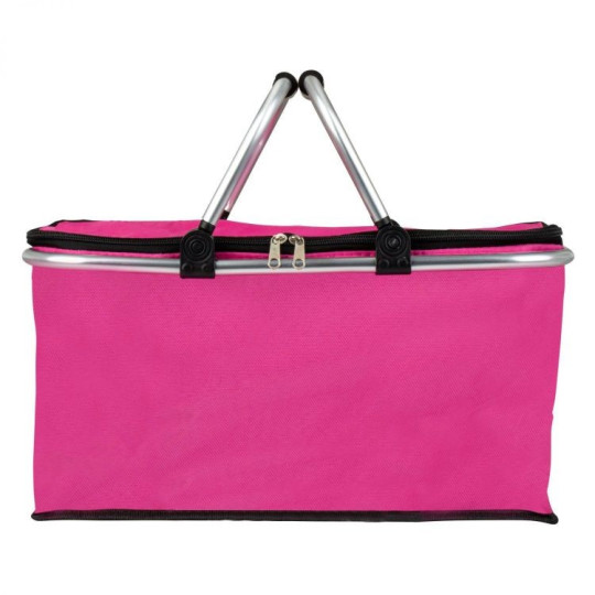 Rucsac termic pentru picnic roz