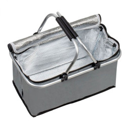 Geantă de picnic de calitate în culoarea gri