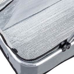 Geantă de picnic de calitate în culoarea gri