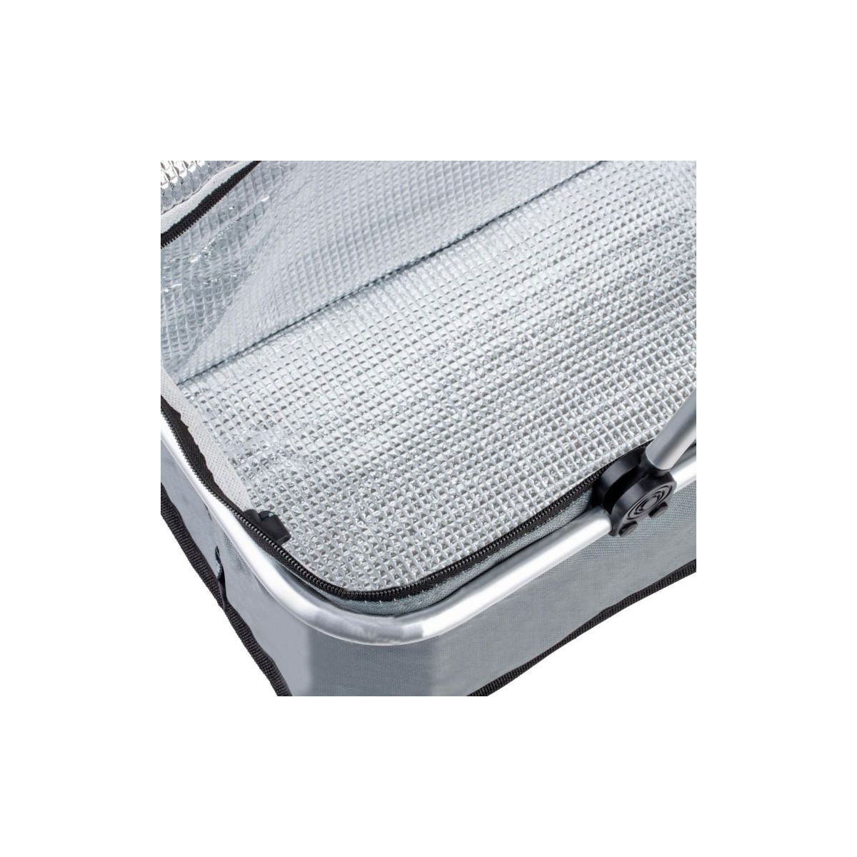 Geantă de picnic de calitate în culoarea gri