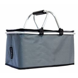 Geantă de picnic de calitate în culoarea gri