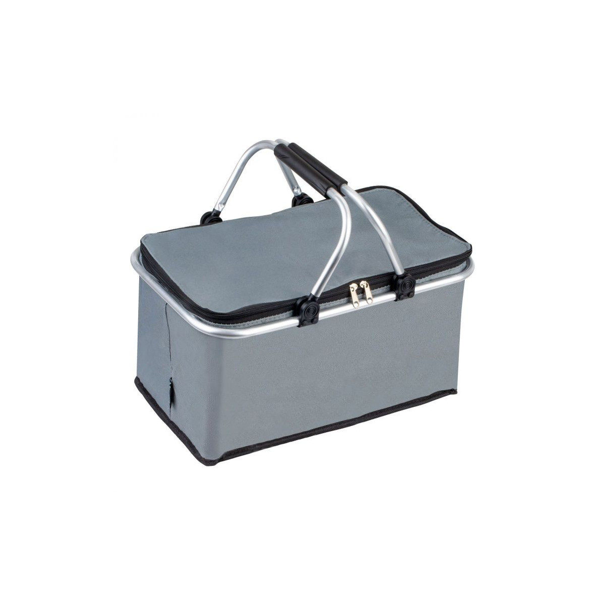 Geantă de picnic de calitate în culoarea gri