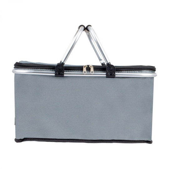 Geantă de picnic de calitate în culoarea gri