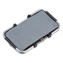 Geantă de picnic de calitate în culoarea gri