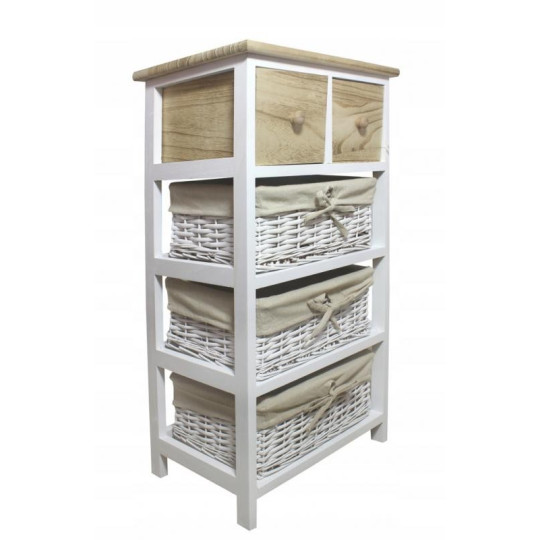 Comodă modernă cu sertare de culoare maro