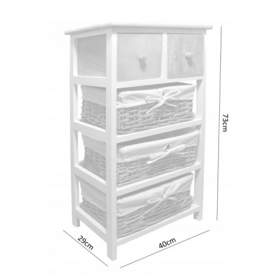 Comodă modernă cu sertare de culoare maro