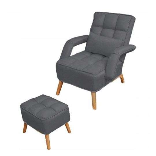 Uși pentru scaunele din living de culoare gri închis