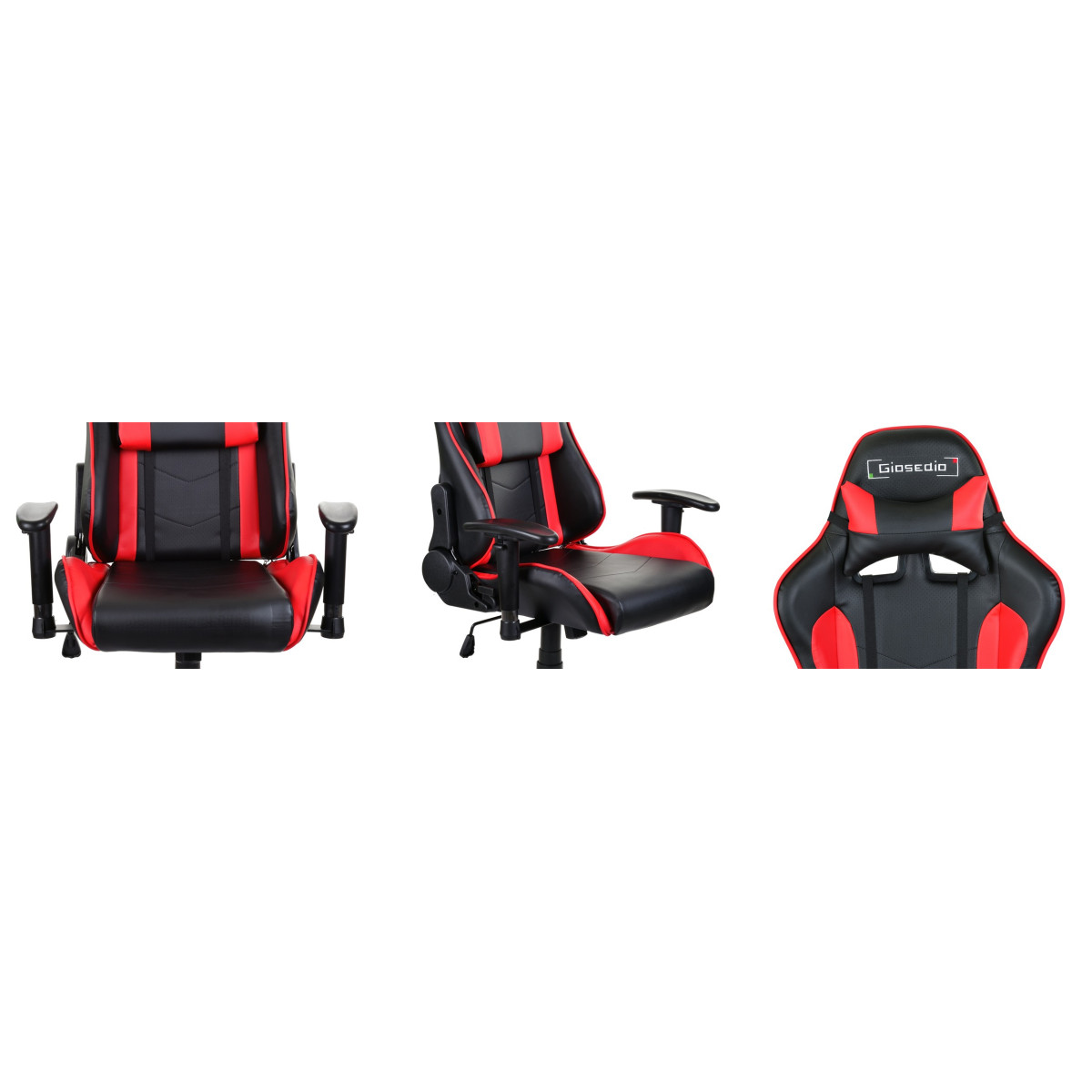 Scaun de jocuri de marcă de culoare roșie