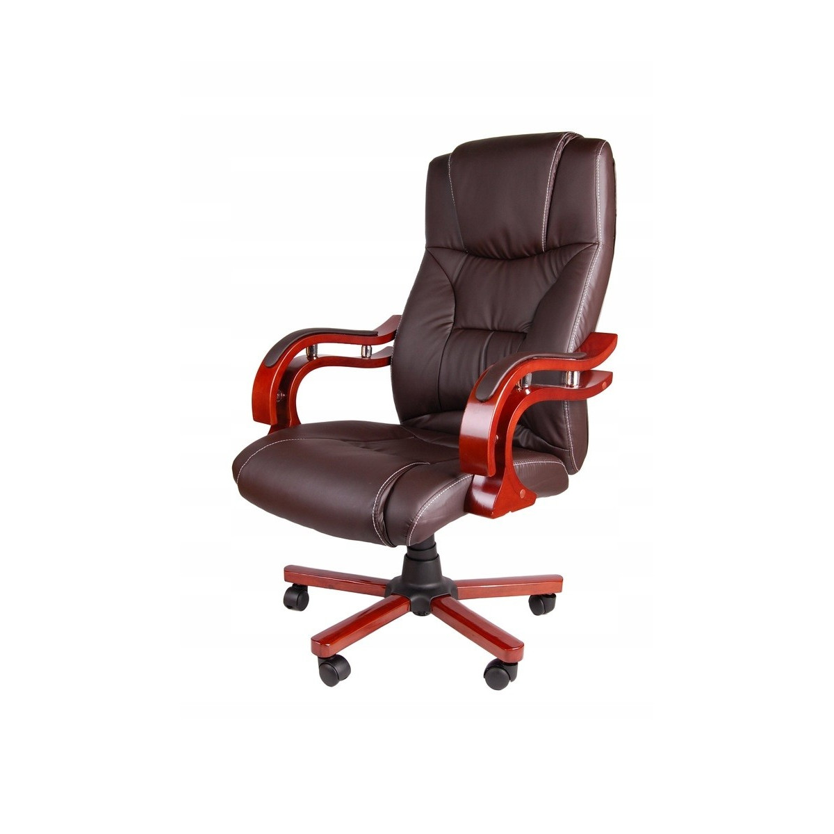 Masajul scaun de birou de culoare maro