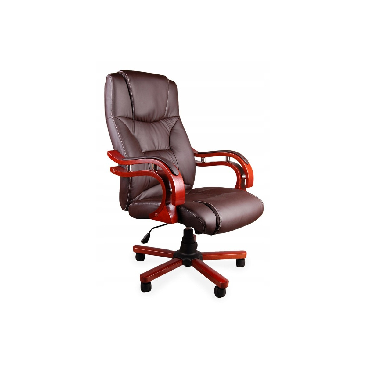 Masajul scaun de birou de culoare maro