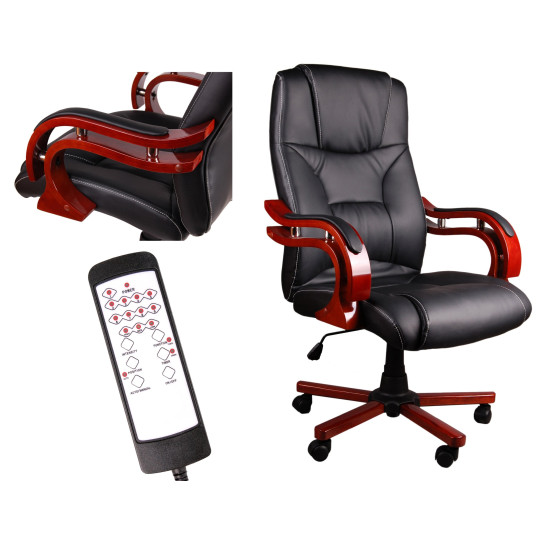 Scaun de birou cu 9 funcții de masaj