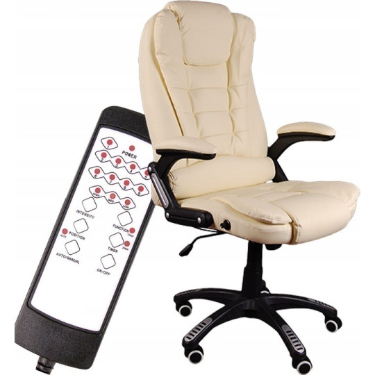 Scaune de birou de masaj de culoare bej