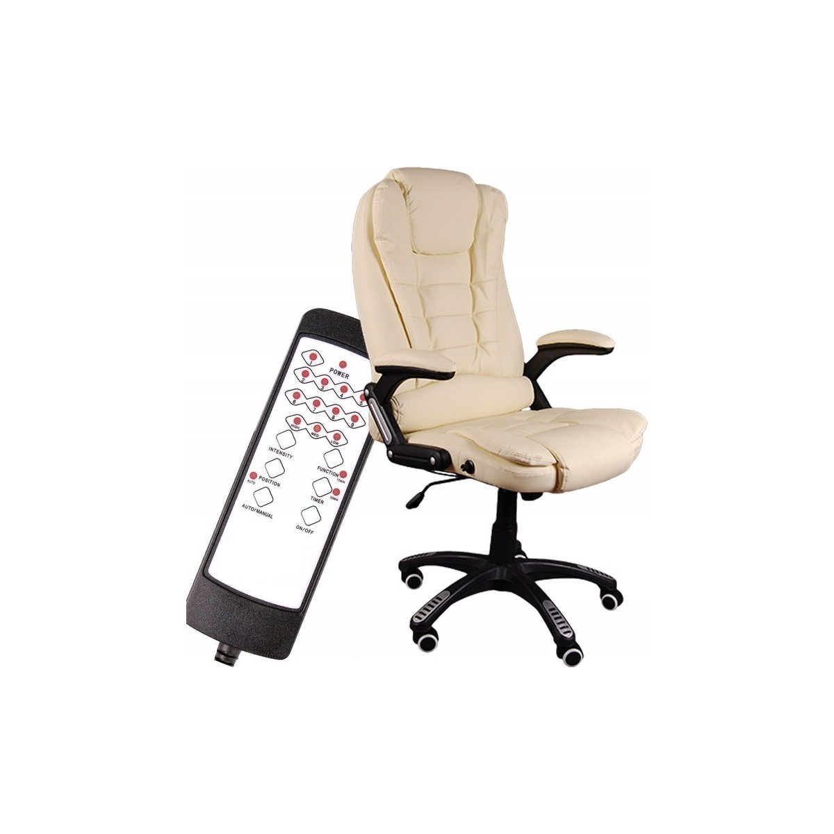 Scaune de birou de masaj de culoare bej