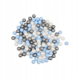 Bazin uscat mic 90x30 de culoare gri cu 200 bile.