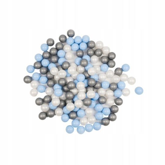 Bazin uscat mic 90x30 de culoare gri cu 200 bile.