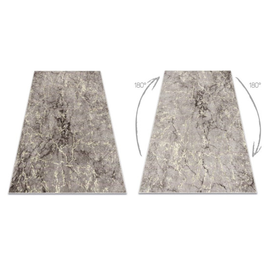 Covoare moderne de culoare gri cu model MIRO