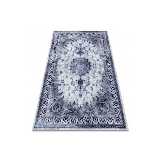 Covoare de calitate pentru living în culoarea albastră MIRO