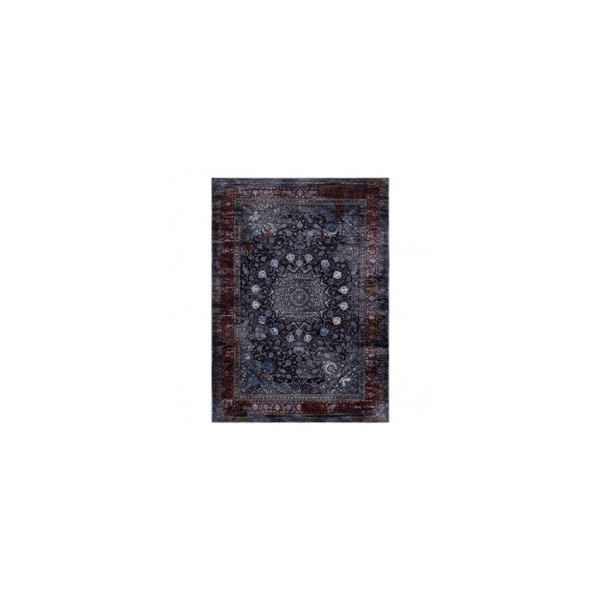 Covor original de culoare albastră MIRO