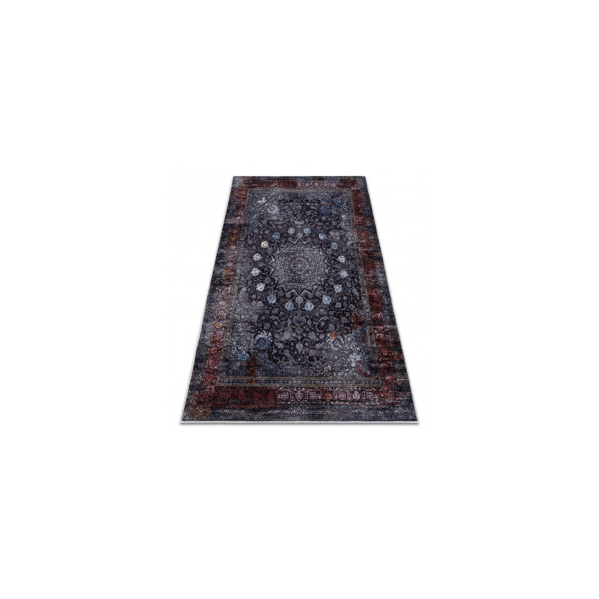 Covor original de culoare albastră MIRO