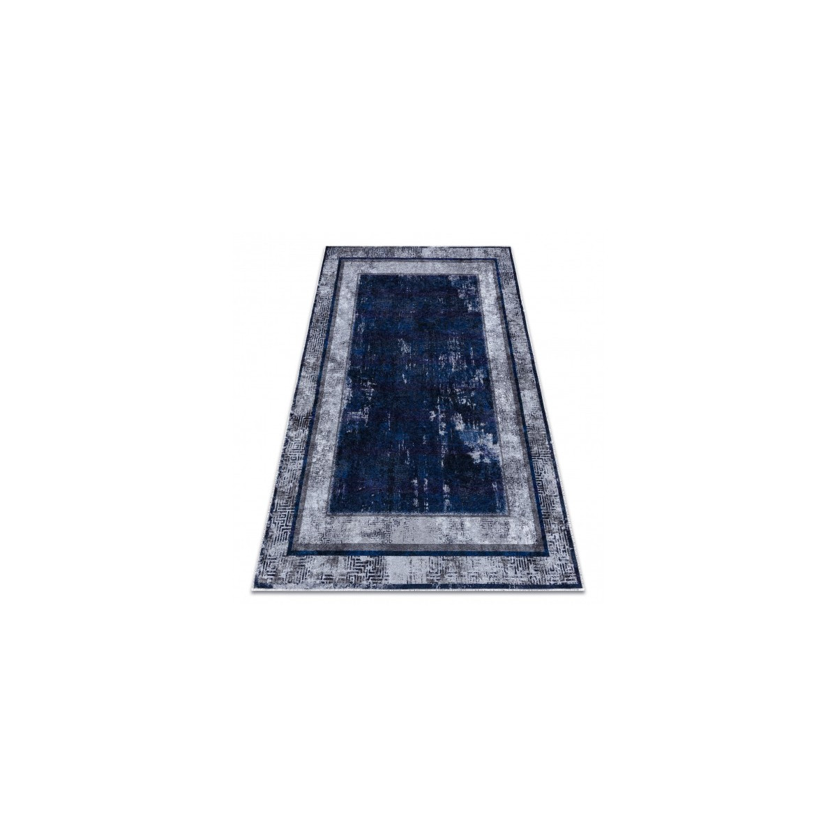 Covor vintage albastru în diverse dimensiuni din colecția MIRO