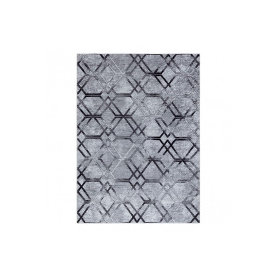 Covor de calitate, cu model în culoarea gri, colecția MIRO.