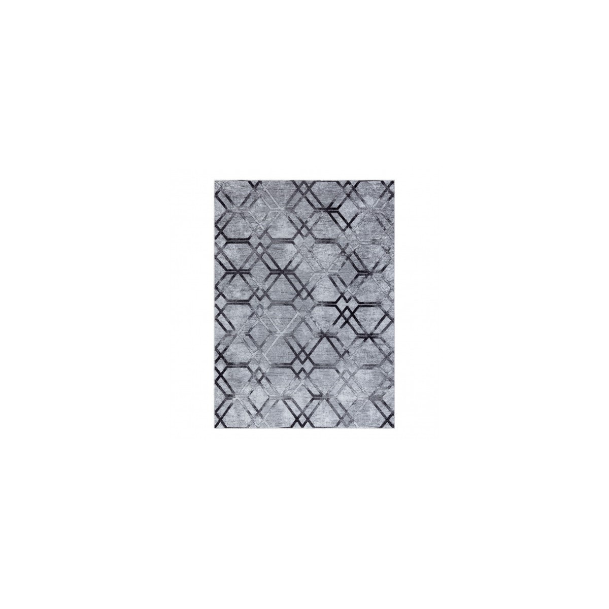 Covor de calitate, cu model în culoarea gri, colecția MIRO.