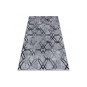 Covor de calitate, cu model în culoarea gri, colecția MIRO.