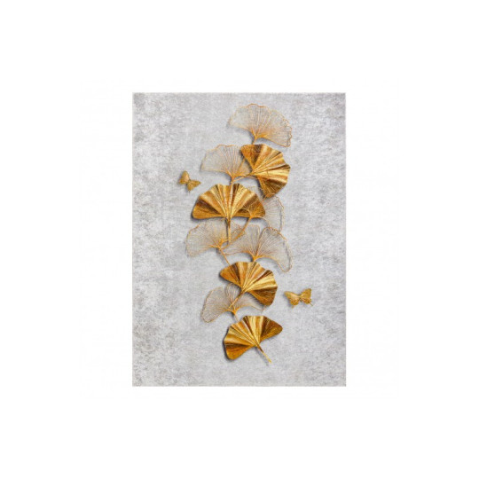 Covor cu mașina fluturilor de culoare gri