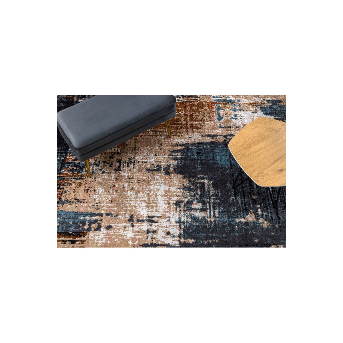 Covor abstract pentru living