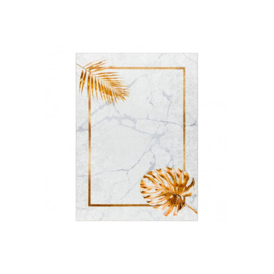 Covoare de calitate pentru living în culoarea gri auriu MIRO