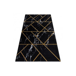 Covor exclusiv cu modele în culoarea neagră