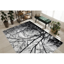 Covor modern cu model de copac în diferite dimensiuni