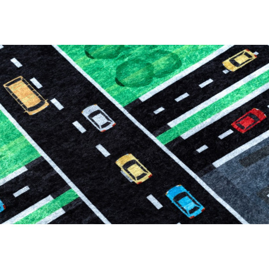 Covor pentru camera copiilor de culoare verde
