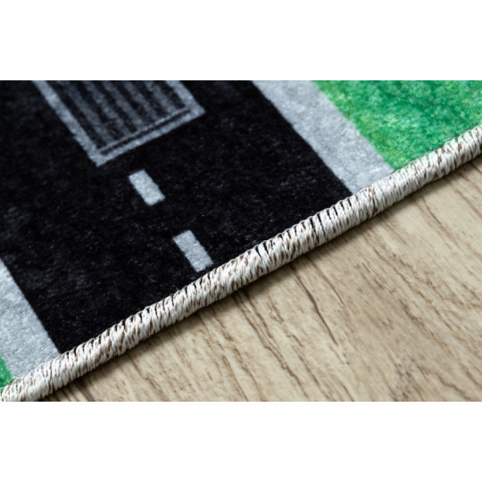 Covor pentru camera copiilor de culoare verde