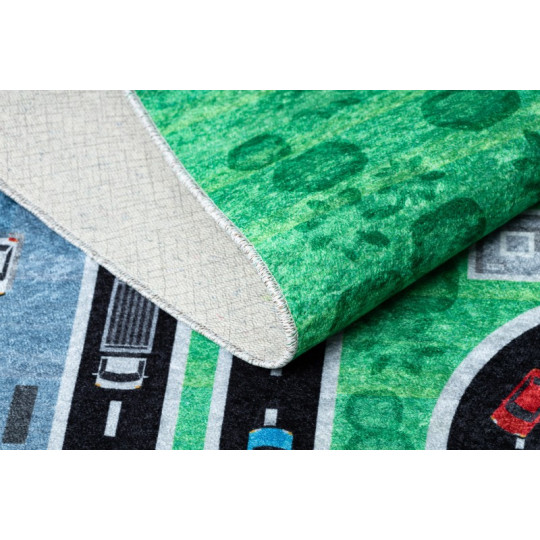 Covor pentru camera copiilor de culoare verde